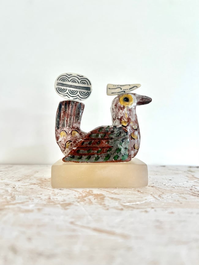 SMALL BIRD SCULPTURE