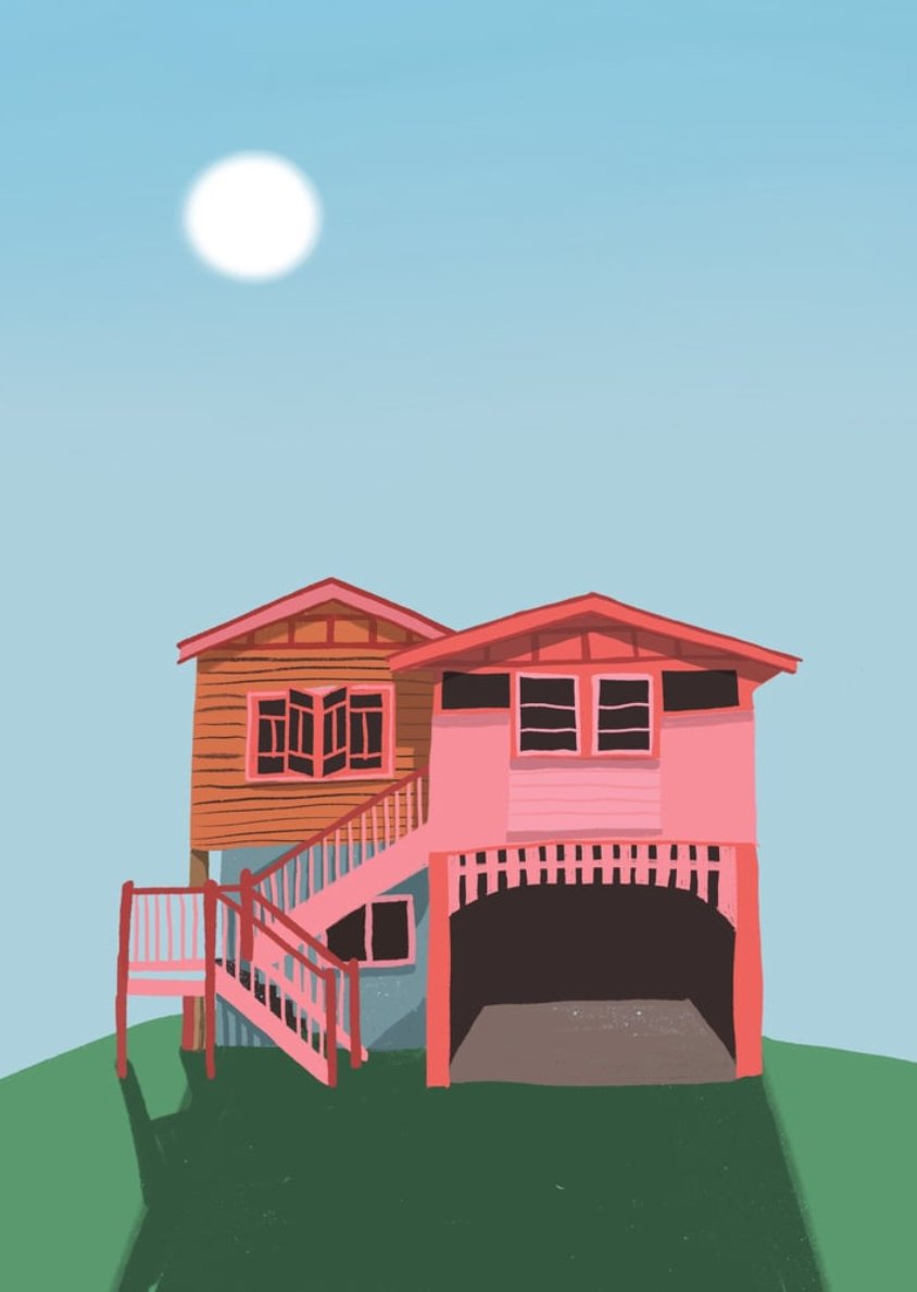 Image of Queenslander A4 Print