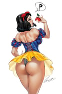 Snow White With Apple