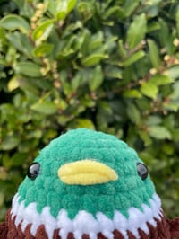 Image 5 of round bird plushie