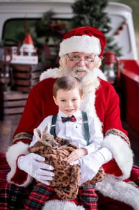 Image 2 of Professional photos with Santa! 