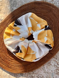 Image 1 of Yellow leaves XXL Scrunchie