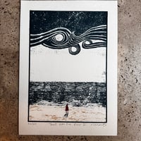 Image 1 of That Was the River II silk screen print by Jon Mackay