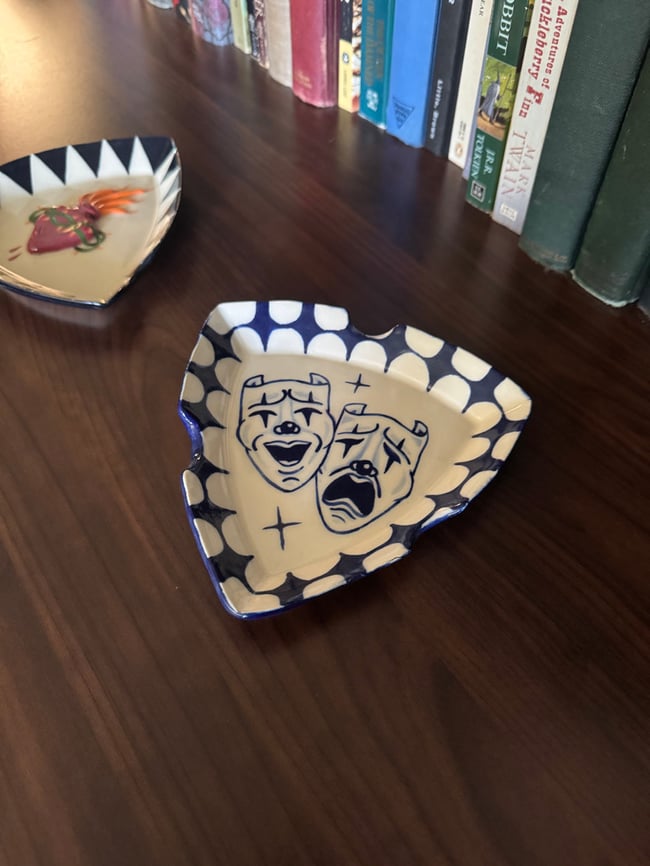 Masks Ashtray 
