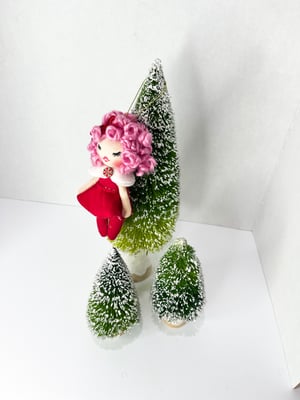 Image of Pinky Holiday Doll Ornament 