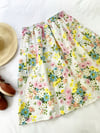 Ready Made Vintage Floral Rachael Skirt with Free Postage