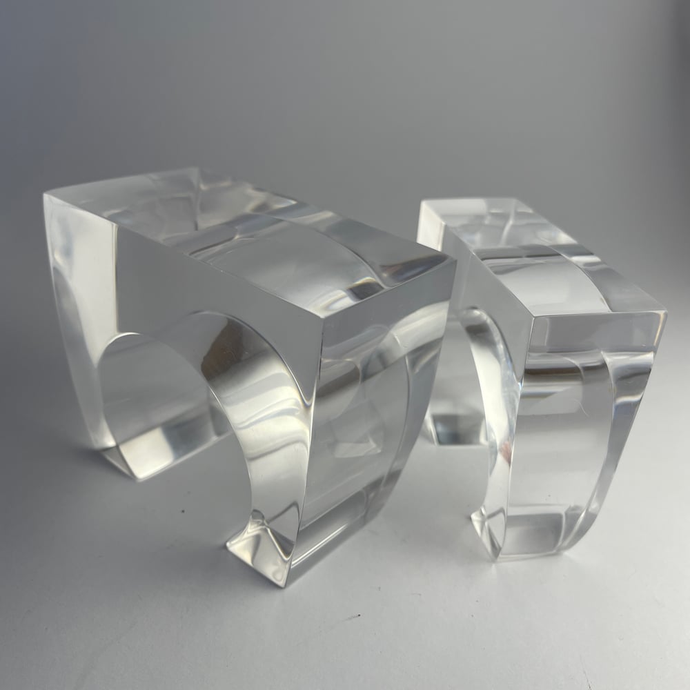 Image of Translucent Block Bangle