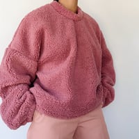 Image 5 of Mauve Sherpa Sweatshirt