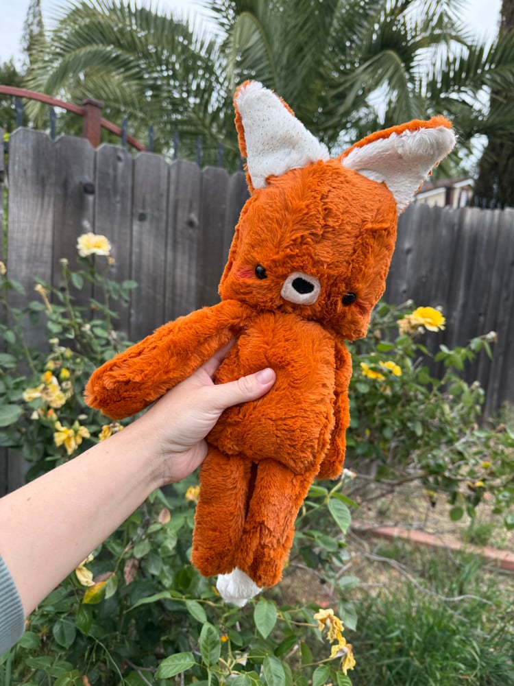 Image of Floppy fox with sparkle