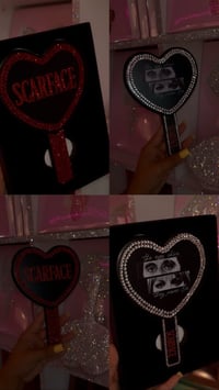 Scarface bling mirror