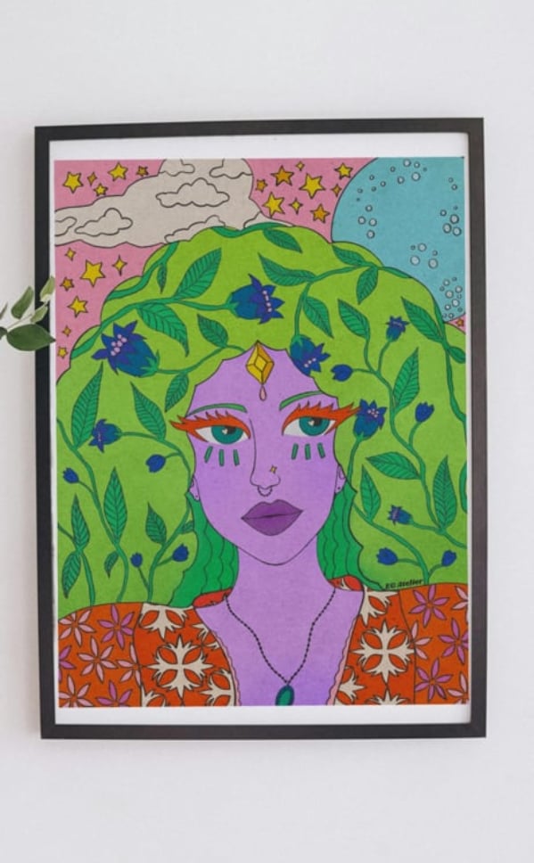 Image of Floria Art Print 