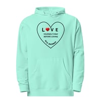 Image 17 of Unisex midweight LIFE LESSONS hoodie