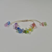 Image 3 of Rainbow Floral Bracelet