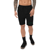 Image 7 of Men's Green Dreams Fleece Shorts