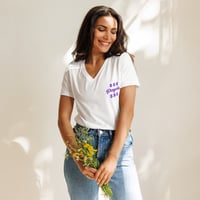 Image 1 of Payola Women’s relaxed v-neck t-shirt