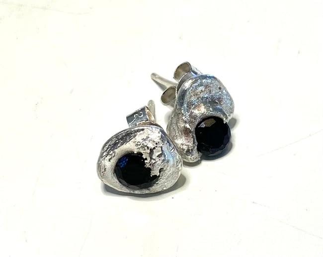 Silver embedded studs