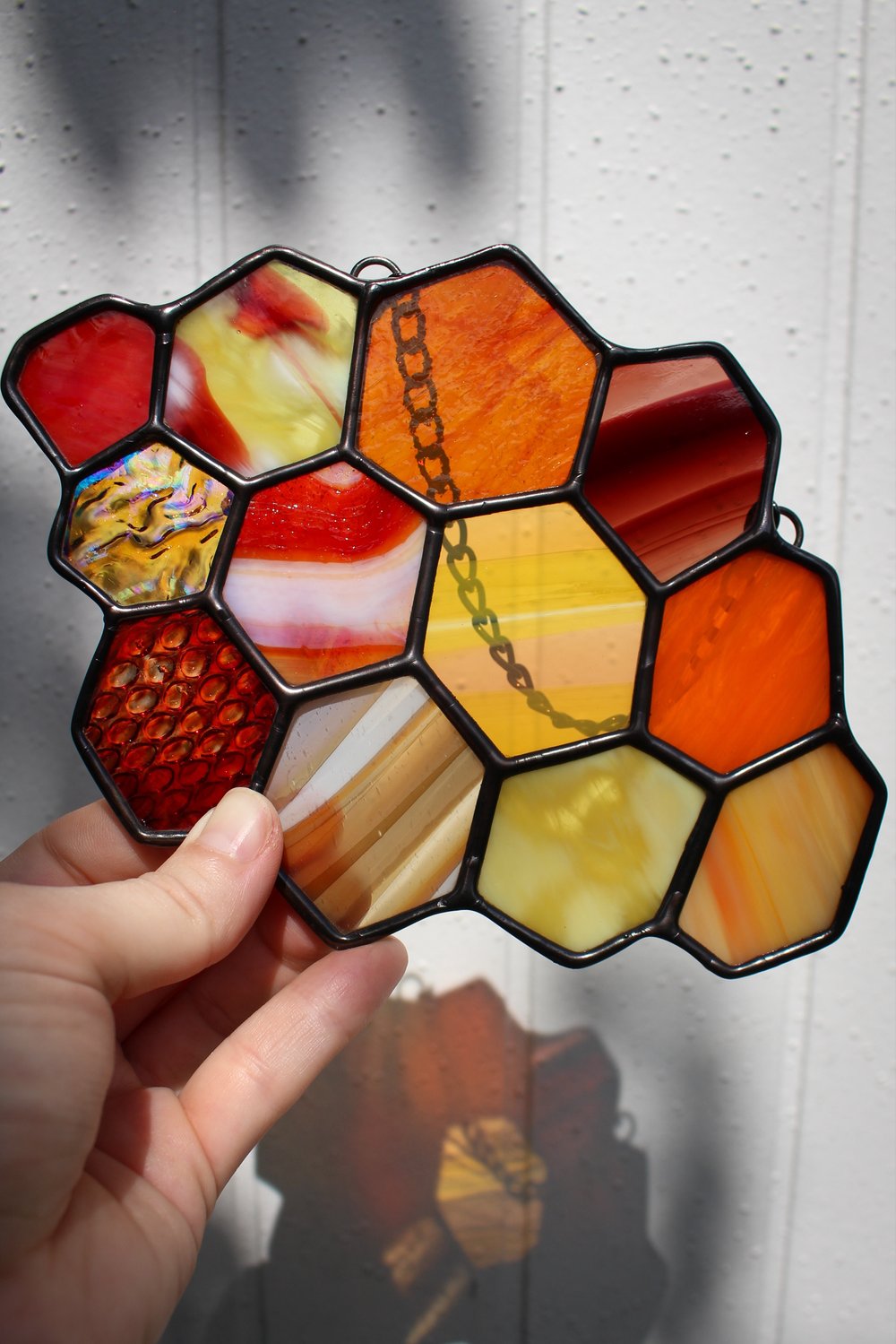 Image of Maximalist Honeycomb - Big Red