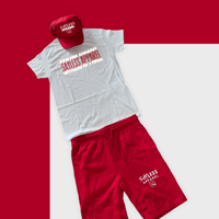 Image 2 of SayLess Tee (Red/Reflective)