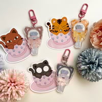 Image 1 of 96 Line Cat Cafe Stickers 