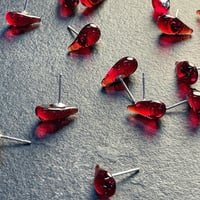Image 3 of Blood Drop Studs