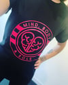 Mind, Body & Sole Black Pink T-shirt 