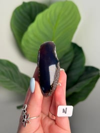 Image 14 of CHOOSE YOUR OWN HALF POLISHED BLUE SUMATRAN AMBER -INDONESIA- **UV REACTIVE**