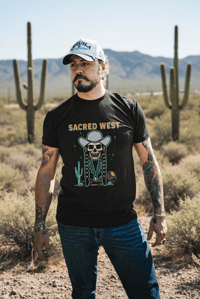 Image 1 of Sacred West Skull T 