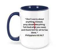 Image 7 of Prayed up, powered up, poured up” Mug