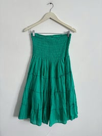 Image 6 of Green dress skirt // 36