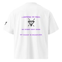Image 4 of TRL Oversized High Neck T-Shirt