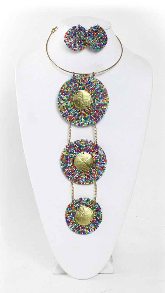 Image of Colorful choker set