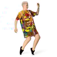 Image 2 of Creating Joy - All Over Print T-shirt dress