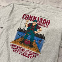 Image 2 of Vintage Commando Fisherman Tee - L