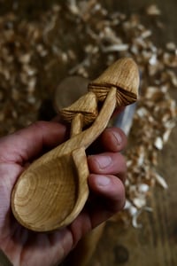 Image 3 of Mushroom coffee scoop.