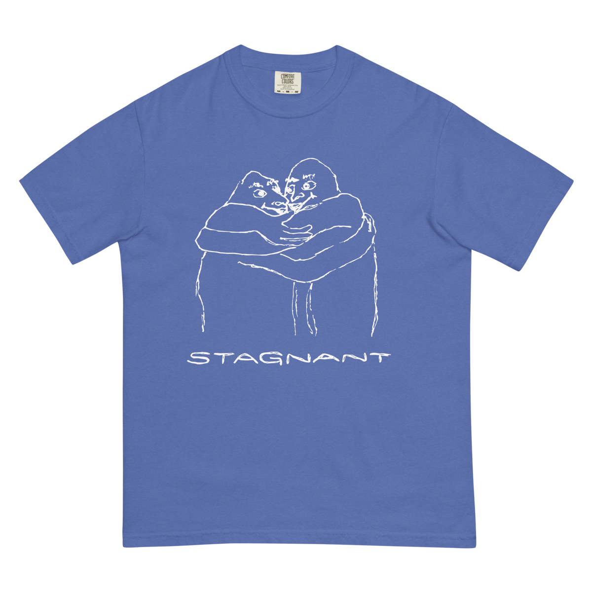 Image of Hug Tee (Blue)