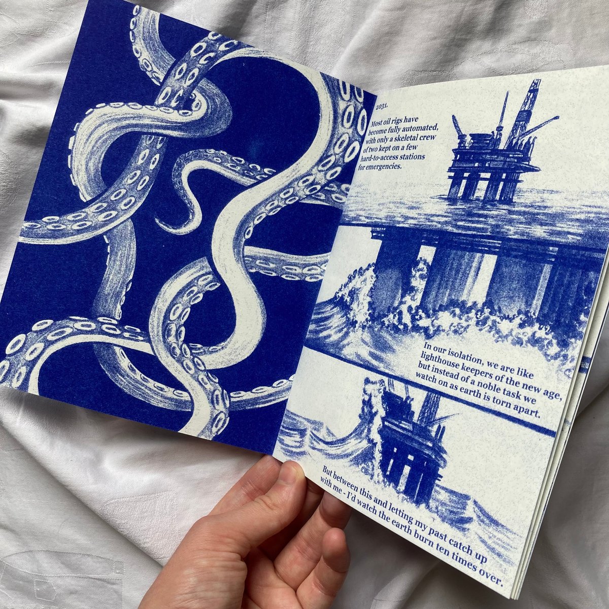 Image of Pretty Boys Don't Belong On Oil Rigs Comic (Physical/Digital)