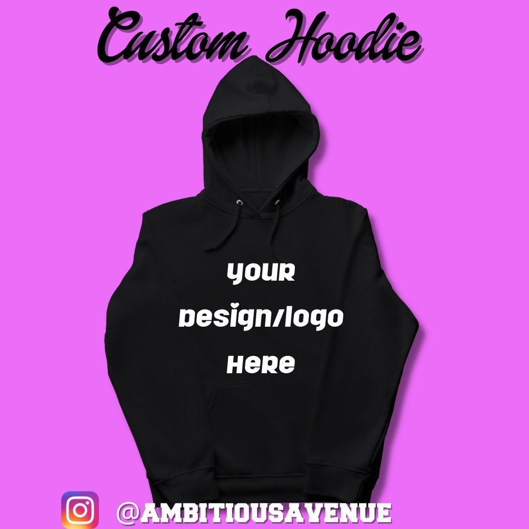 Making your own store hoodie