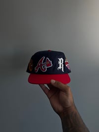 Image 3 of Dark Blue ATL Dirty South Snapback