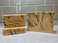 Image 2 of Crackling Birch:  Goat Milk Soap. Net wt. 5oz