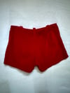 early 1970s velvet hot pants shorts