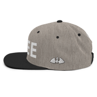 Image 4 of Classic Grey (Black Brim) FREE Snapback Hat (SS 2025)