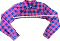 Image 3 of PINK FLANNEL BOLERO