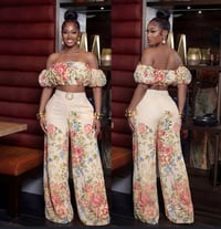 Always the moment floral pants set