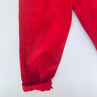 Image 3 of Red jeans size 5-6 years 