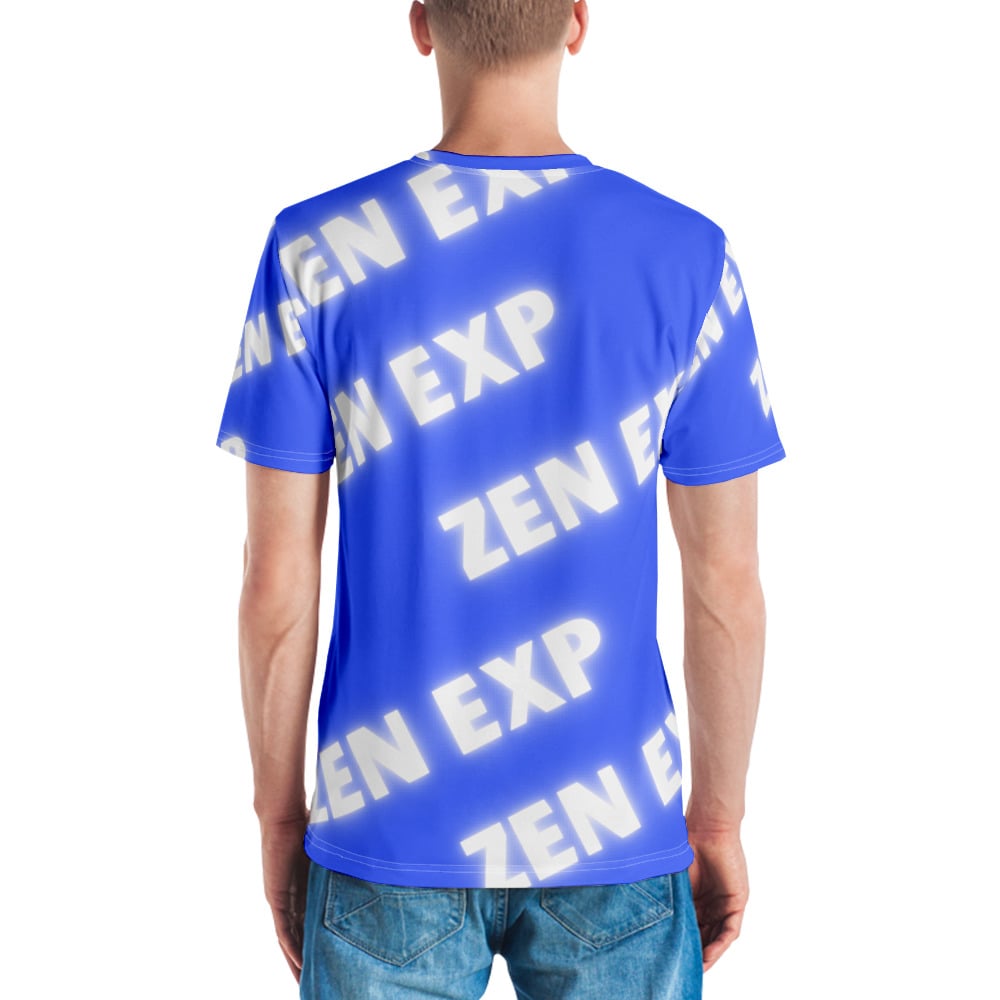 ZEN EXP - Blue/White crew neck