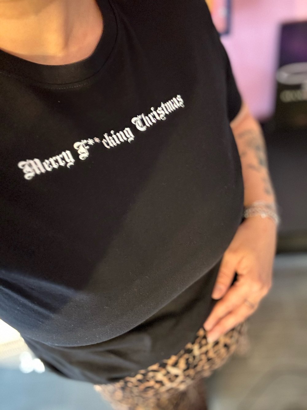 Image of Are you asking me to step into Christmas Edition £10 Tee