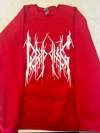 Red Dripping Sweatshirt 