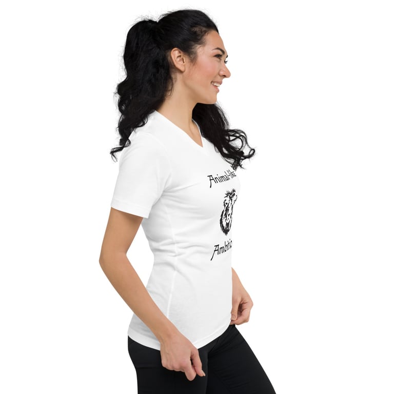 Tom's Animalistic Ambition Unisex V-Neck T-Shirt Image 3
