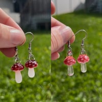 Image 5 of Mushroom Earrings!