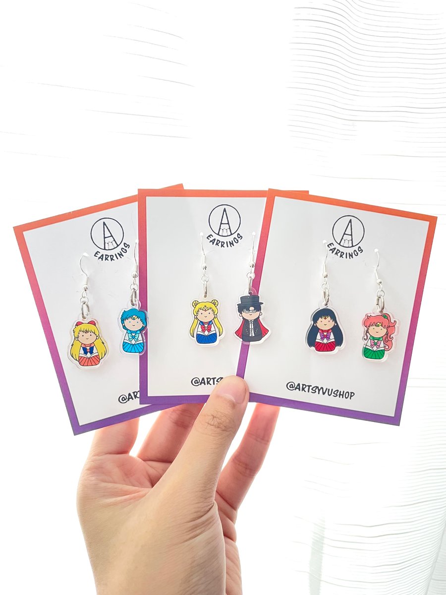 Sailor Guardians Mix Match Earrings